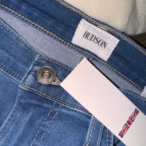 NWT HUDSON JEANS BLAIR HIGH-RISE STRAIGHT CROP